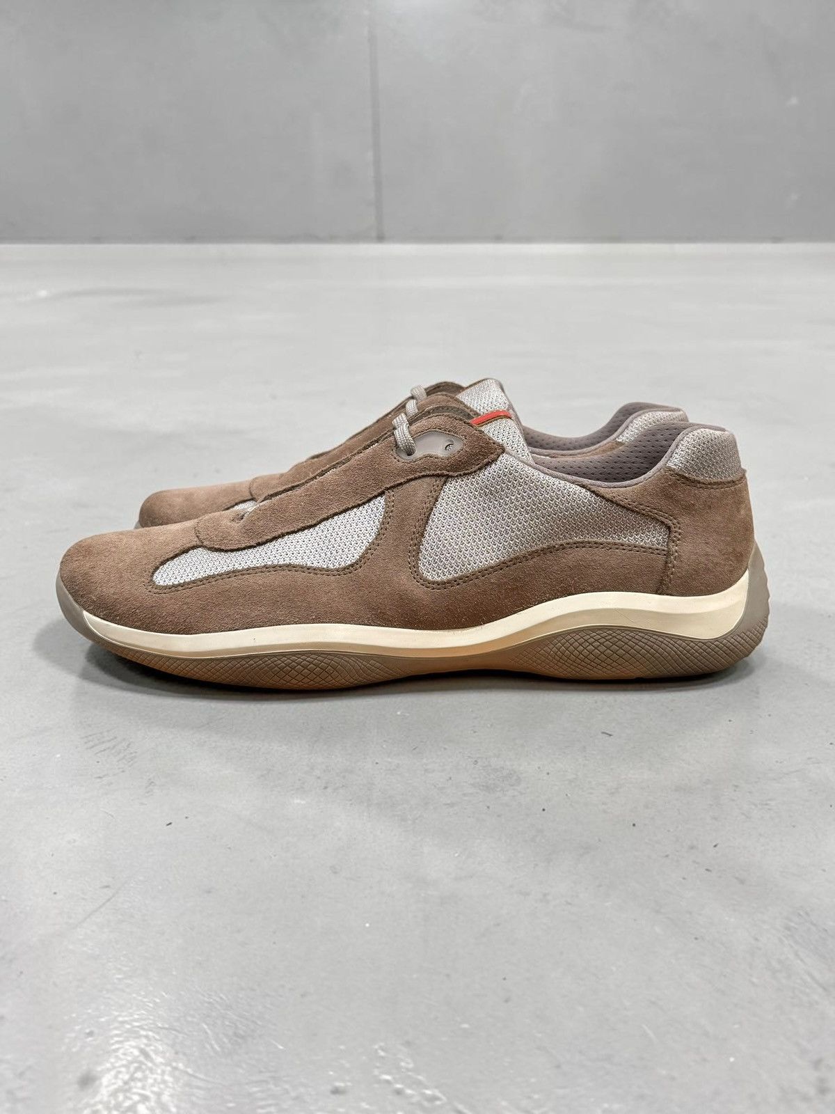 Prada Vintage Prada America Cup Brown Suede size 11 Size US 11 / EU 44 - 3 Thumbnail