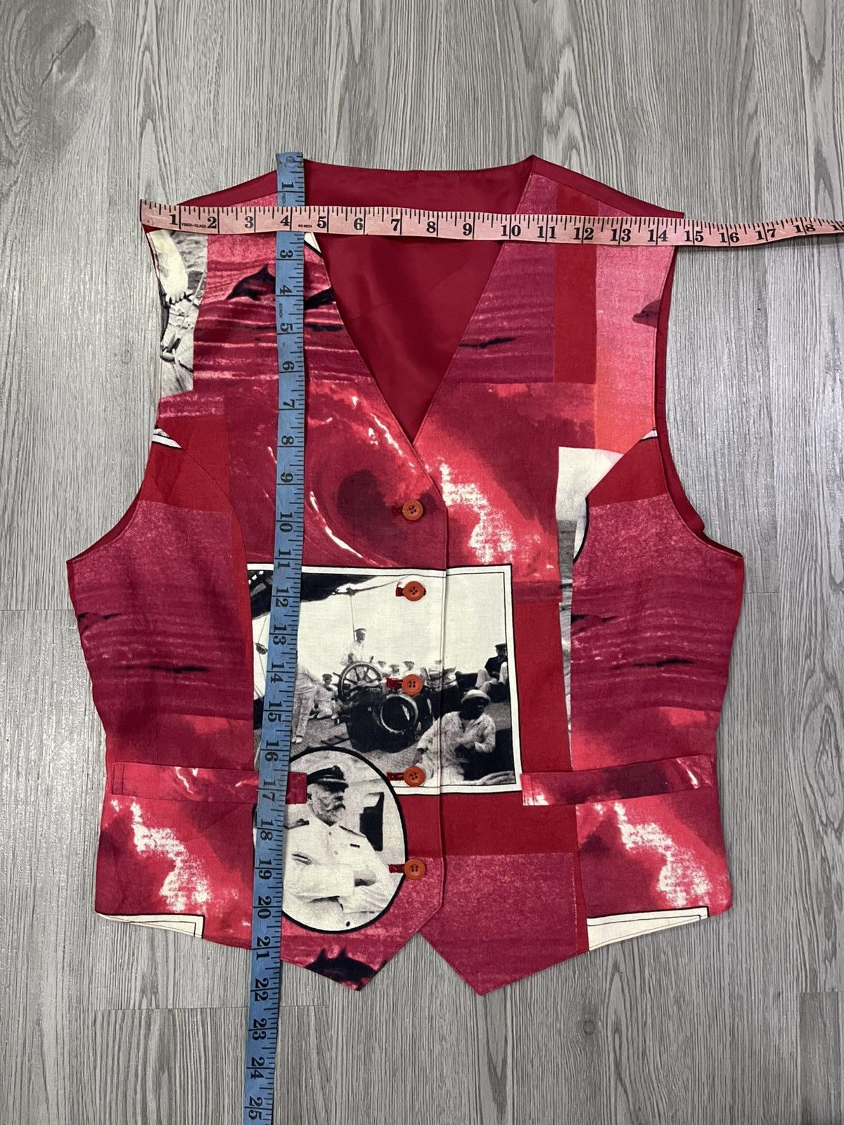 Christian Dior Monsieur Christian Dior Sport Old Printed Vest Size US M / EU 48-50 / 2 - 9 Thumbnail