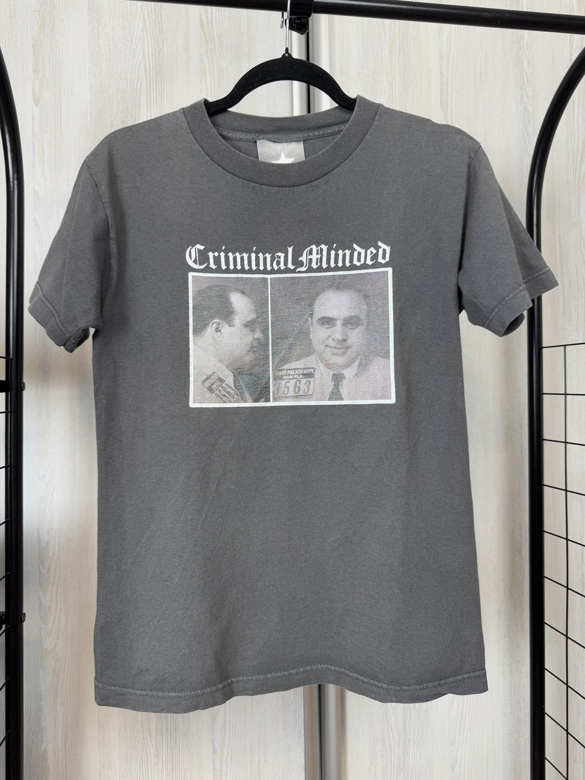 Band Tees × Vintage Criminal Minded vintage made in USA big logo tee shirt Size US S / EU 44-46 / 1 - 2 Thumbnail