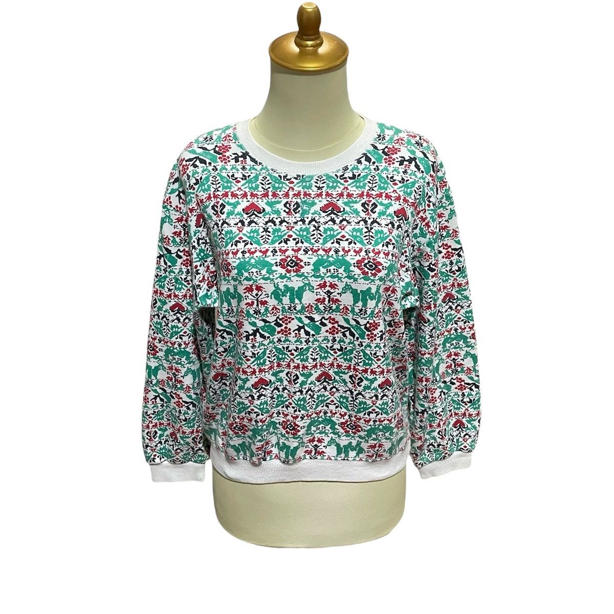 Yves Saint Laurent YVES SAINT LAURENT VINTAGE SWEATER Size M / US 6-8 / IT 42-44 - 1 Thumbnail