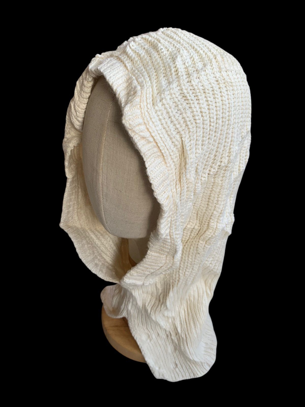 Japanese Brand × Kapital × Vintage Knitted Balaclava Hoodie Gu Japanese Winter Sessions Hats Size ONE SIZE - 1 Thumbnail