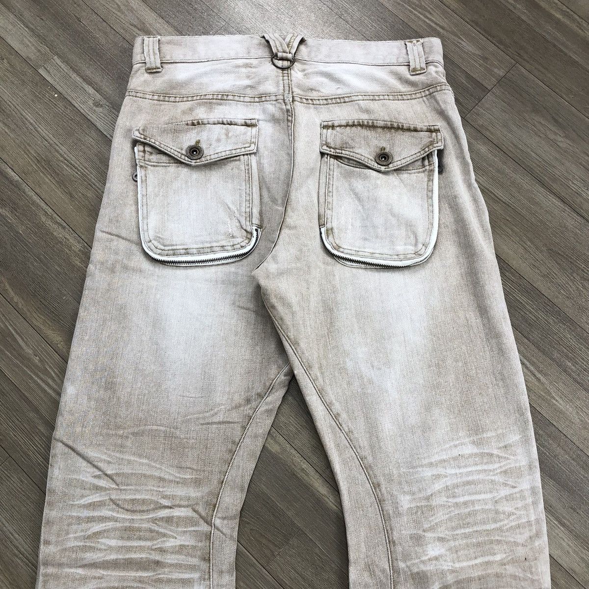 PPFM Vintage PPFM J Cut Off Distressed Punk Lgb Style Jeans Y2K Size US 32 / EU 48 - 15 Thumbnail