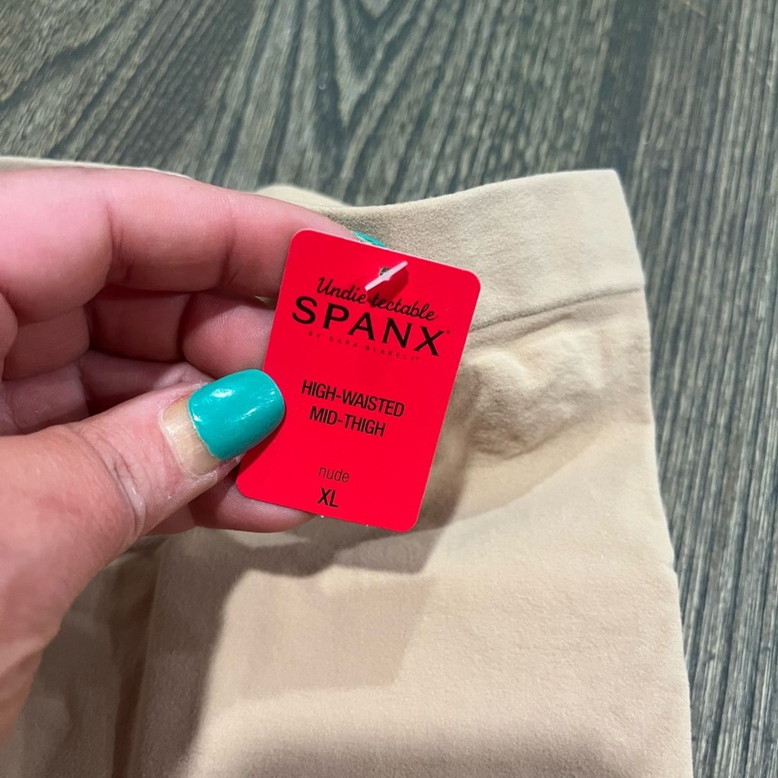Spanx NWT Spanx Undie-tectable Shapewear Stretch Nude Size XL Size ONE SIZE - 10 Thumbnail