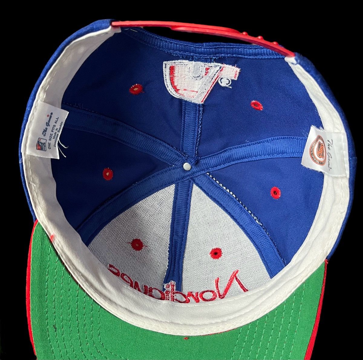 NHL × The Game × Vintage Vintage 1990’s NHL Quebec Nordiques The Game snapback Size ONE SIZE - 11 Thumbnail
