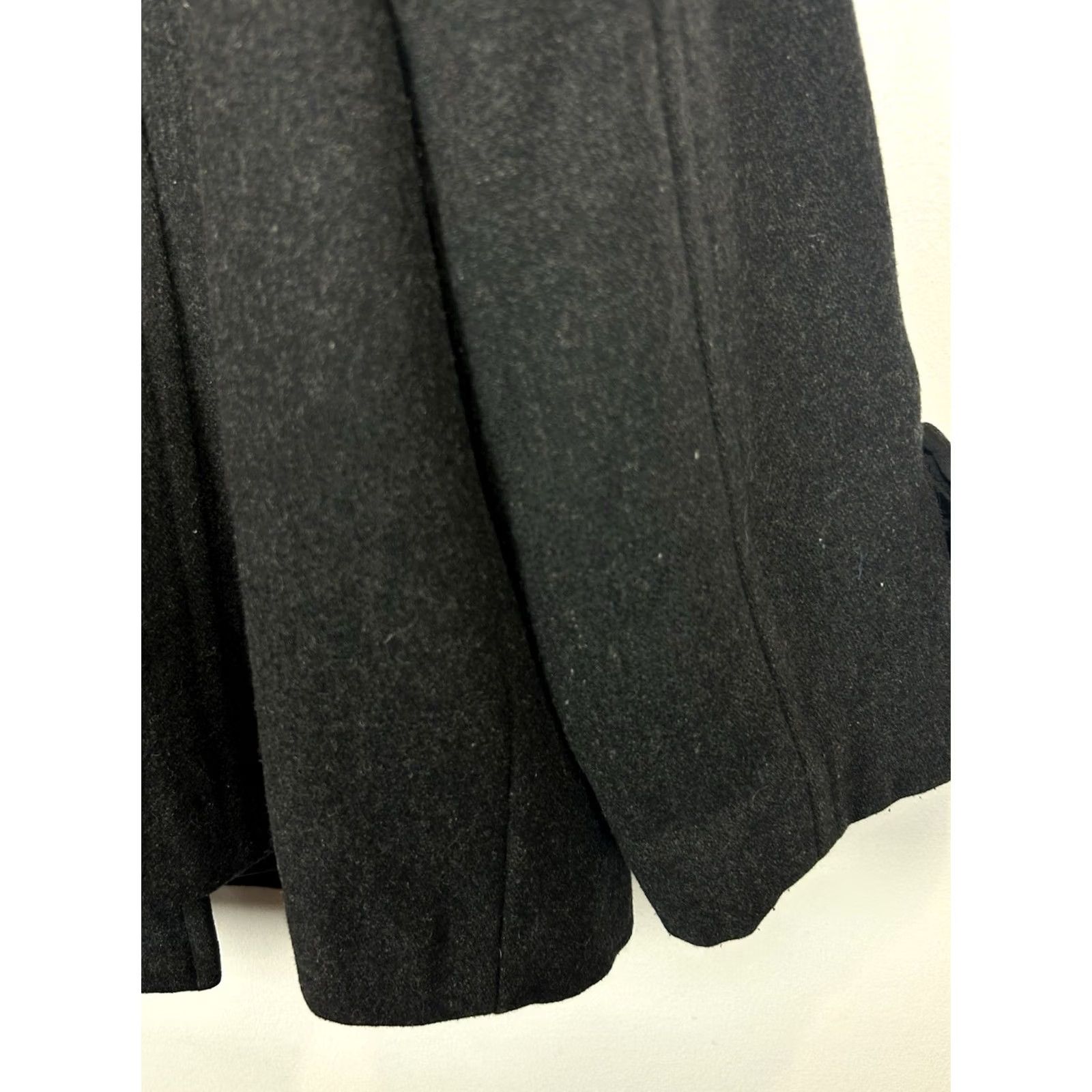 Vintage VINTAGE Herman Kay Wool Blend Pea Coat Womens XL Gray Double Breasted Size XL / US 12-14 / IT 48-50 - 4 Thumbnail