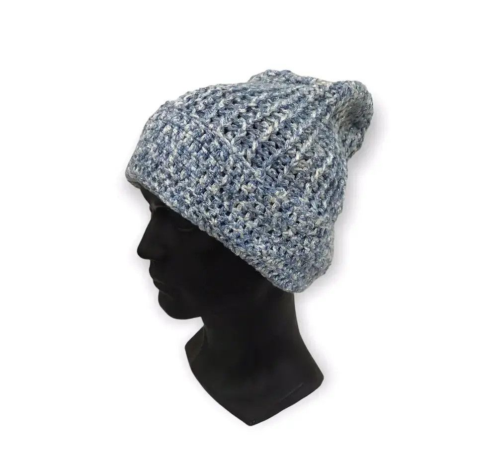 Japanese Brand Japanese Brand Knit Design Beanie Hat Size ONE SIZE - 1 Thumbnail