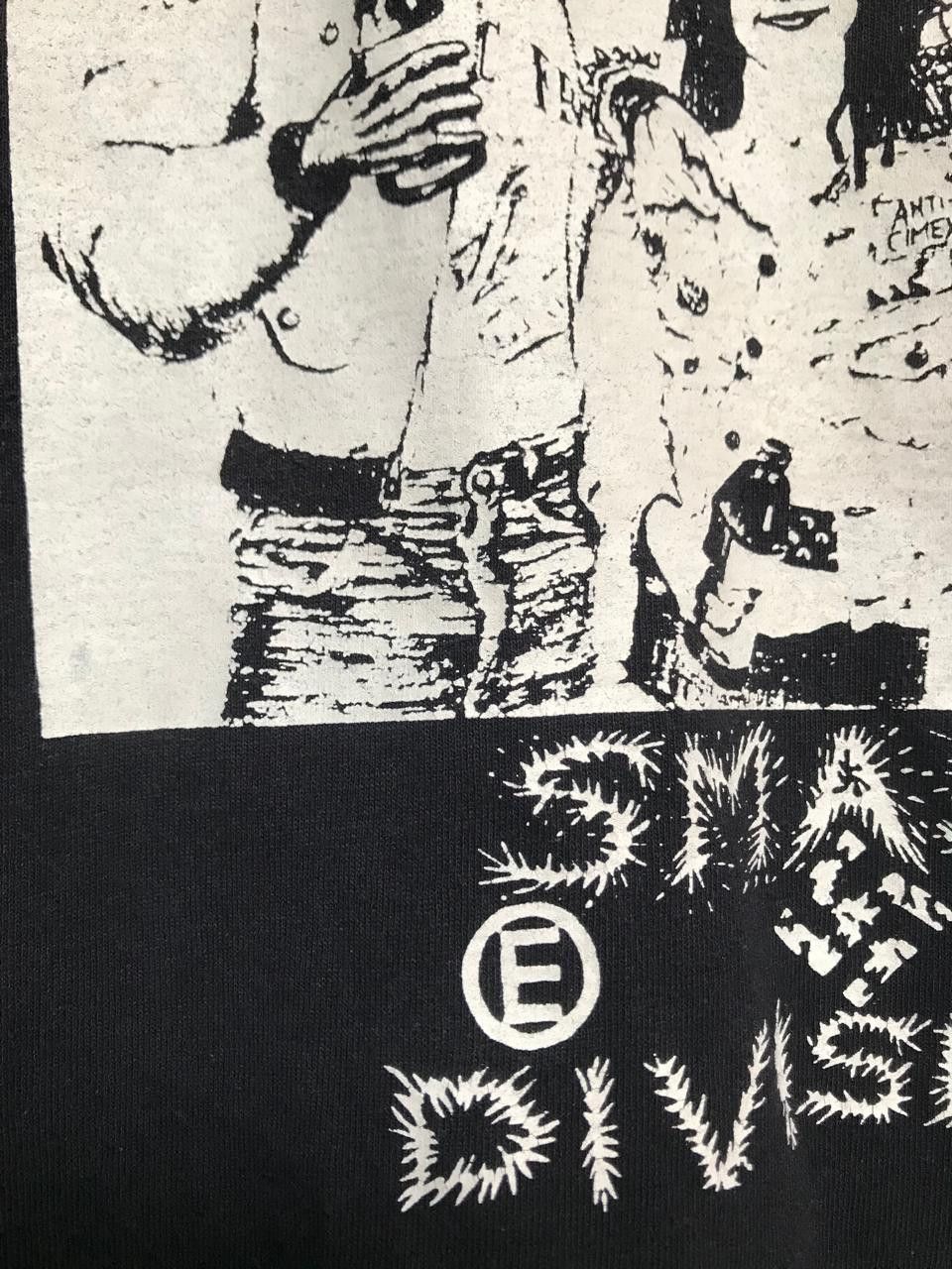 Band Tees Disrupt Discharge Nausea Disgust Dropdead Terrorizer DOOM Size US L / EU 52-54 / 3 - 11 Thumbnail