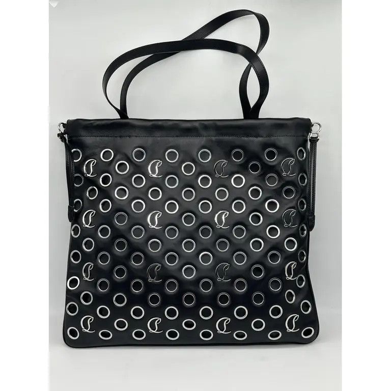 Christian Louboutin o1w1db10325 Tote Bags in white black Size ONE SIZE - 1 Thumbnail