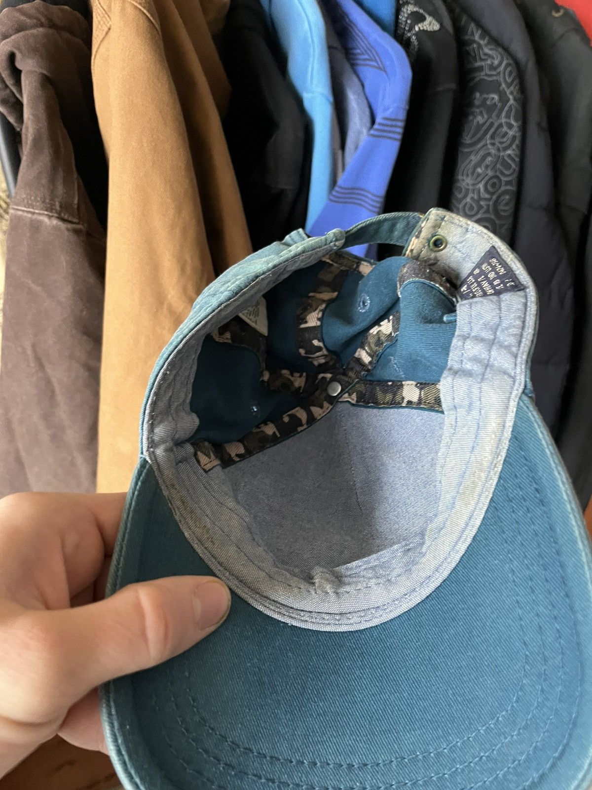 Diesel Diesel Distressed "D" Logo Baseball Cap Y2K Size ONE SIZE - 5 Thumbnail