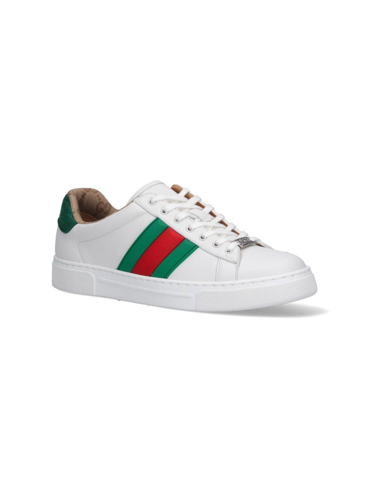 Gucci GUCCI MEN’S ACE SNEAKER WITH WEB SIZE 8 Size ONE SIZE - 2 Thumbnail
