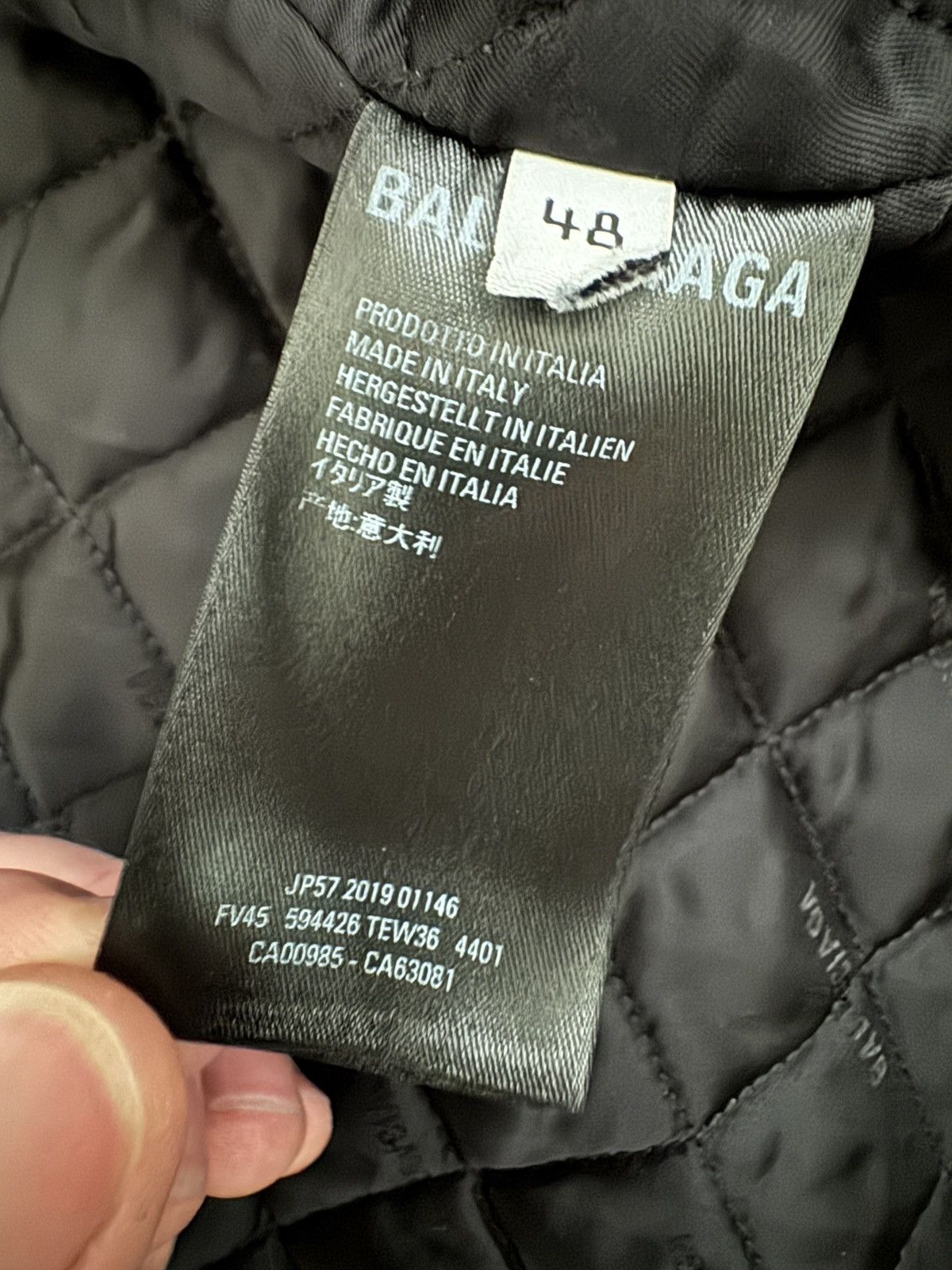 Balenciaga Balenciaga Biker Denim Jacket Size US M / EU 48-50 / 2 - 11 Thumbnail