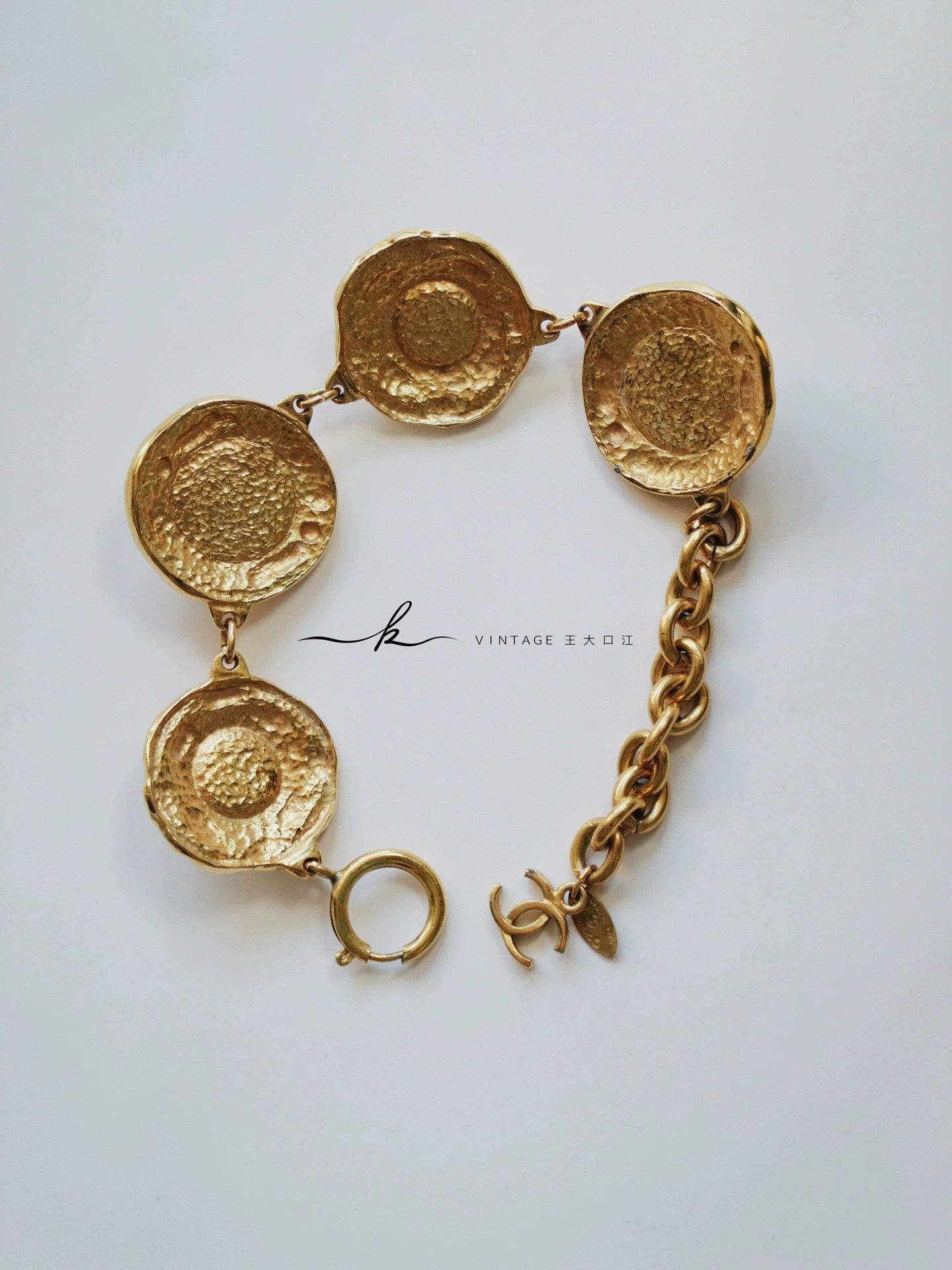 Chanel Chanel Vintage Gold-Tone Pearl Bracelet Size ONE SIZE - 7 Thumbnail
