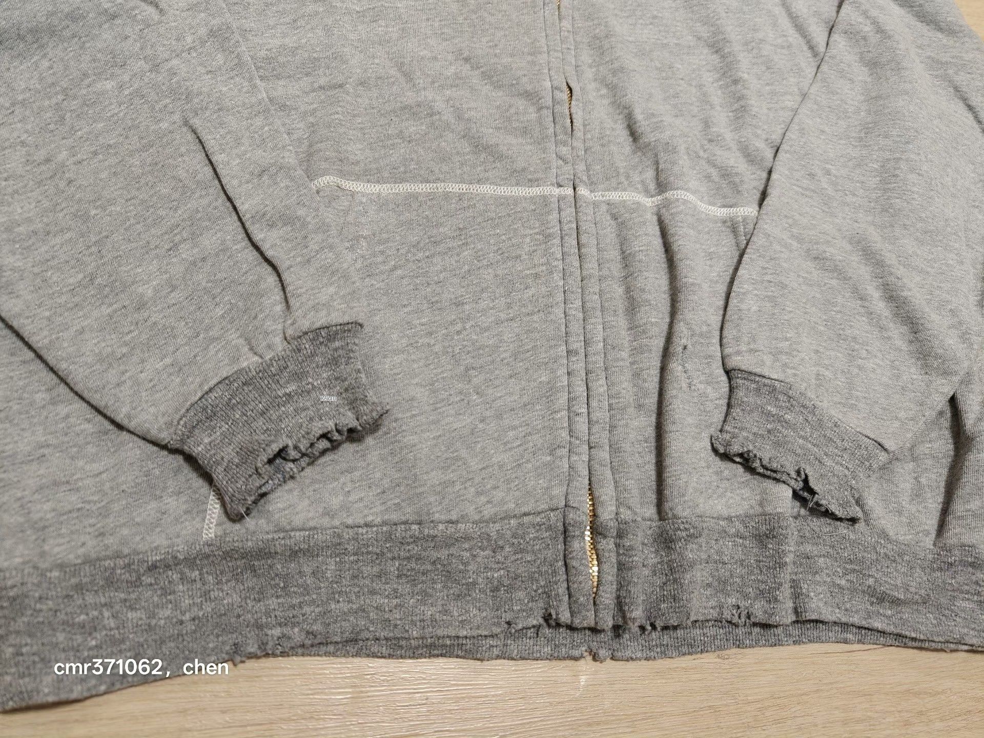 A.PRESSE A.PRESSE 26ss Light Weight Zip Hoodie Size US XL / EU 56 / 4 - 2 Thumbnail