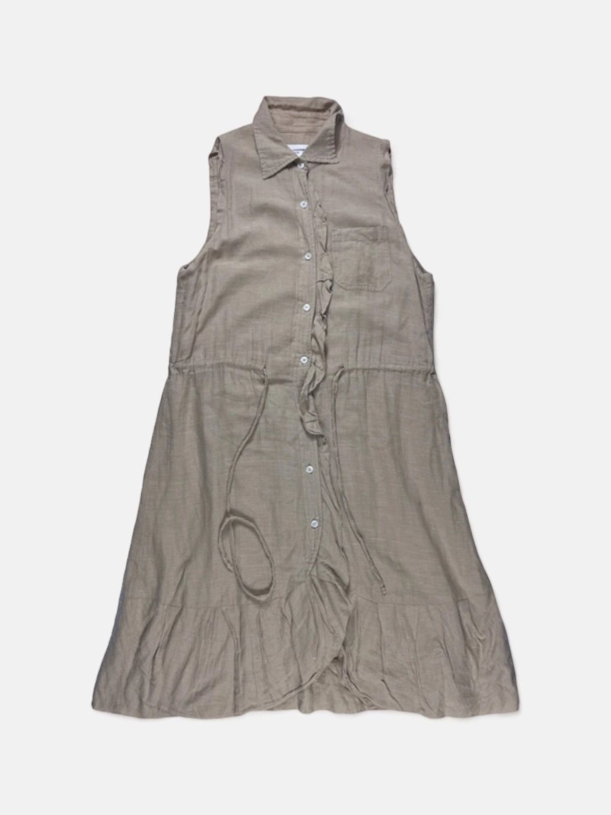 image of Hussein Chalayan - 00’S Blouse Dress in Brown, Women's (Size Medium)