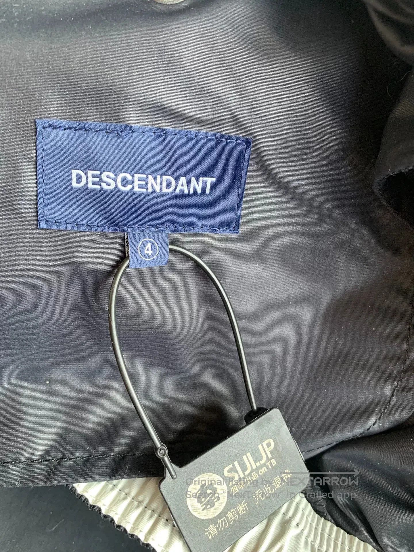Descendant black nylon casual jogger trousers. Size US 42 / EU 58 - 6 Thumbnail