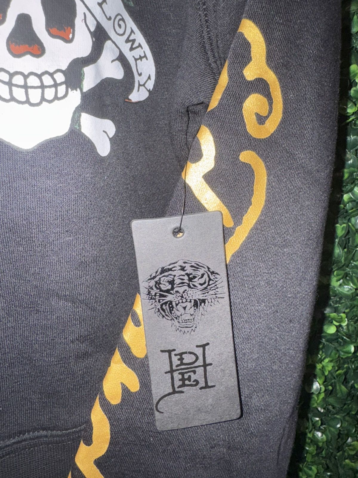 Ed Hardy Ed Hardy love kills slowly cropped zip up hoodie BNWT size M Size M / US 6-8 / IT 42-44 - 3 Thumbnail