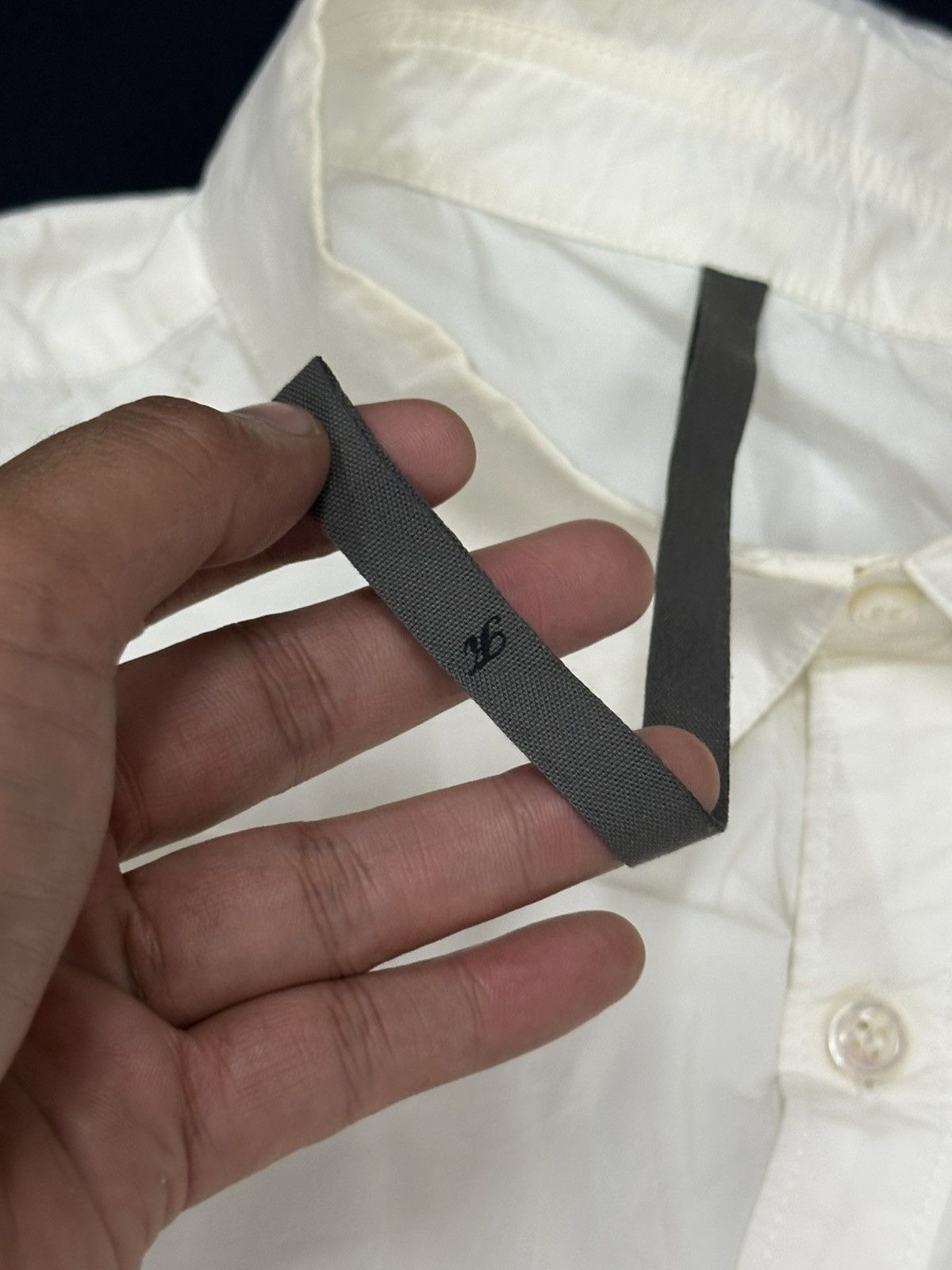 Kazuyuki Kumagai Attachment Kazuyuki Kumagai Attachment Pocket Oversized Button Shirt Size US L / EU 52-54 / 3 - 8 Thumbnail