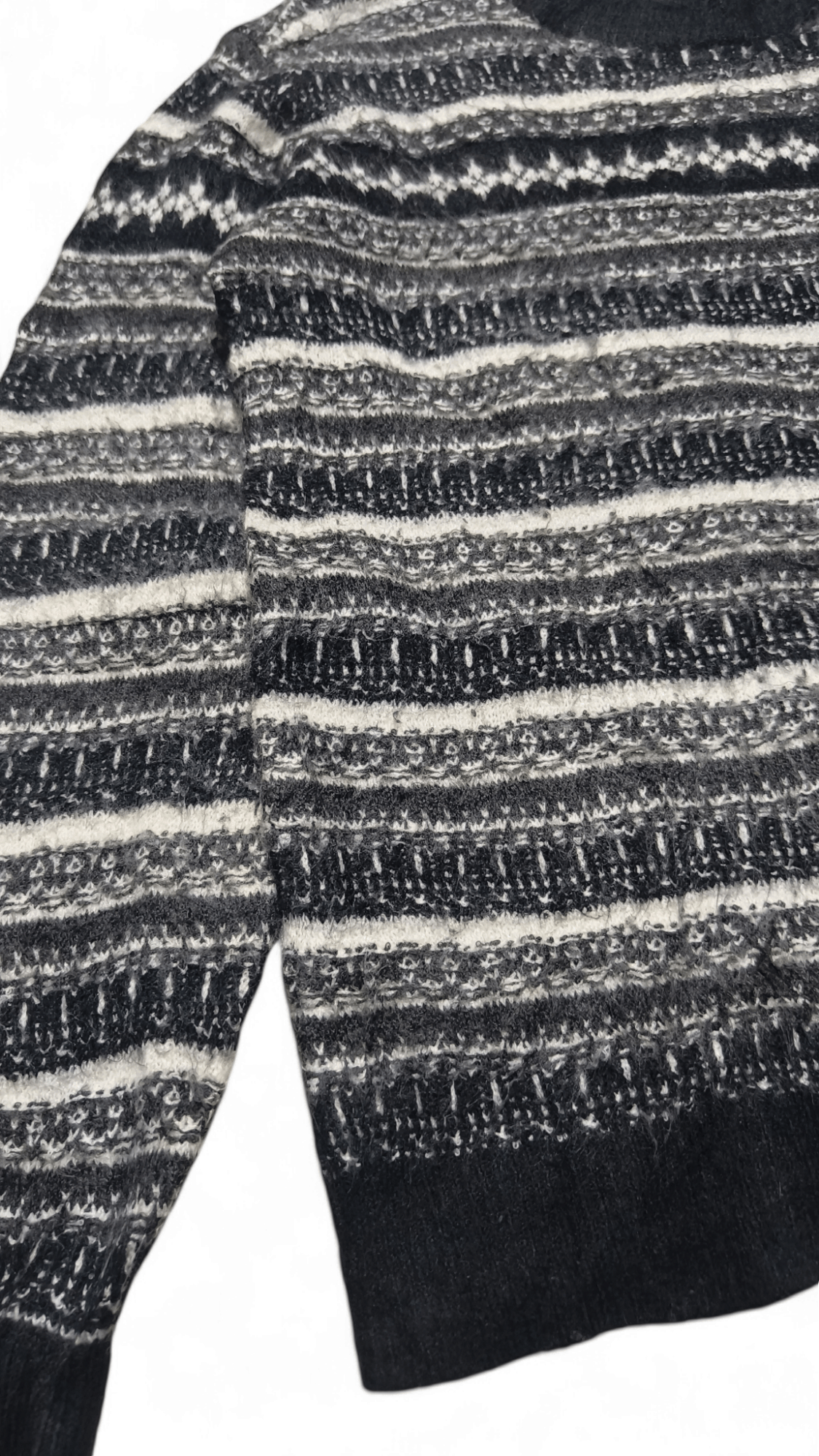 Joe Freshgoods Vintage 90s JOE FRESH Ethnic Striped Motifs Knit Sweater Size US M / EU 48-50 / 2 - 5 Thumbnail