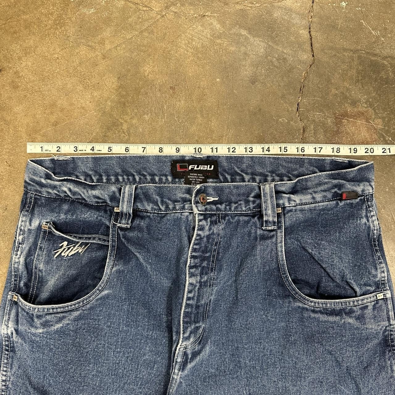 Fubu Y2K Baggy Fubu Baggy Jean Shorts Size 40 Size US 40 / EU 56 - 6 Thumbnail