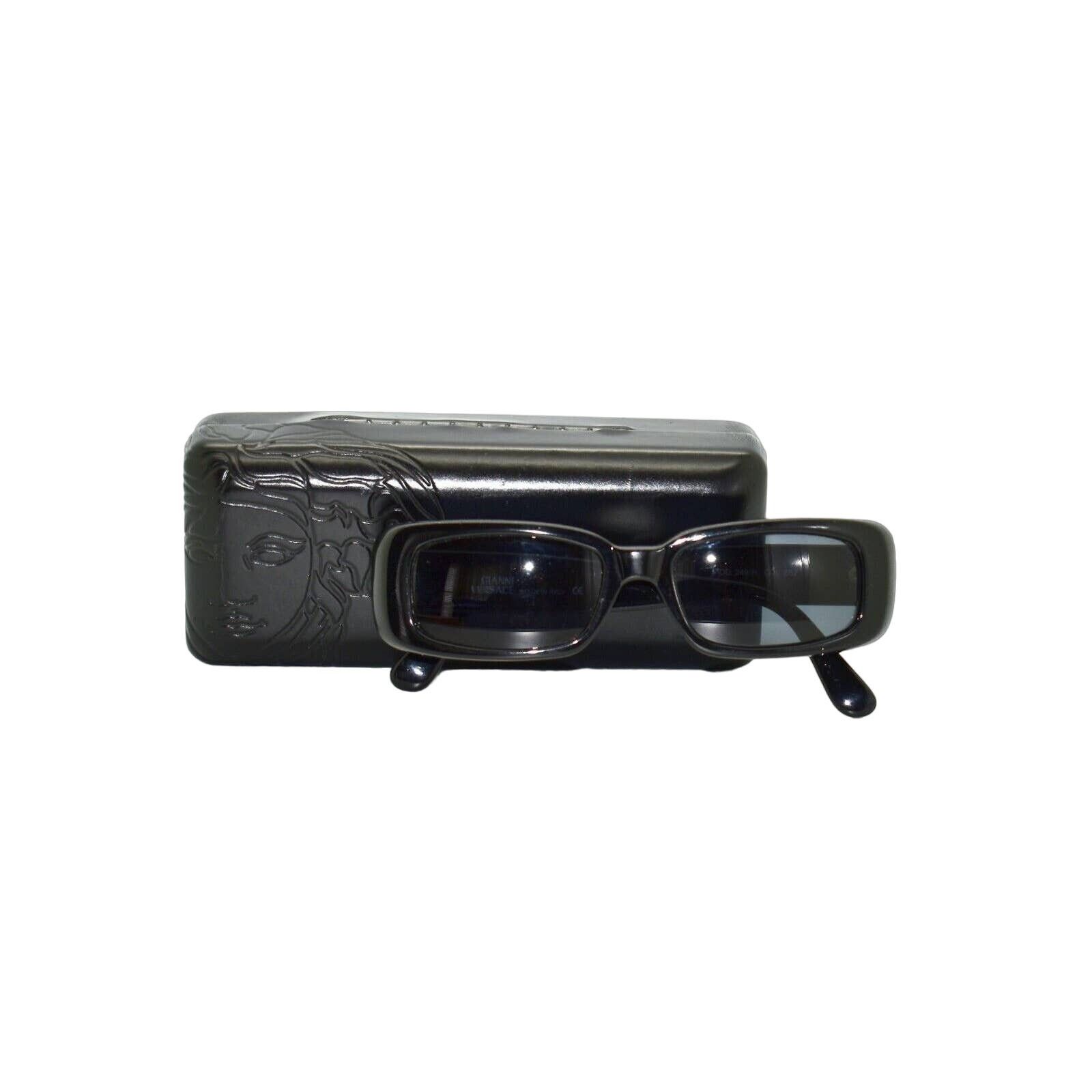 Versace GIANNI VERSACE Vintage Medusa Black 249/H Col 852 Sunglasses Size ONE SIZE - 2 Thumbnail