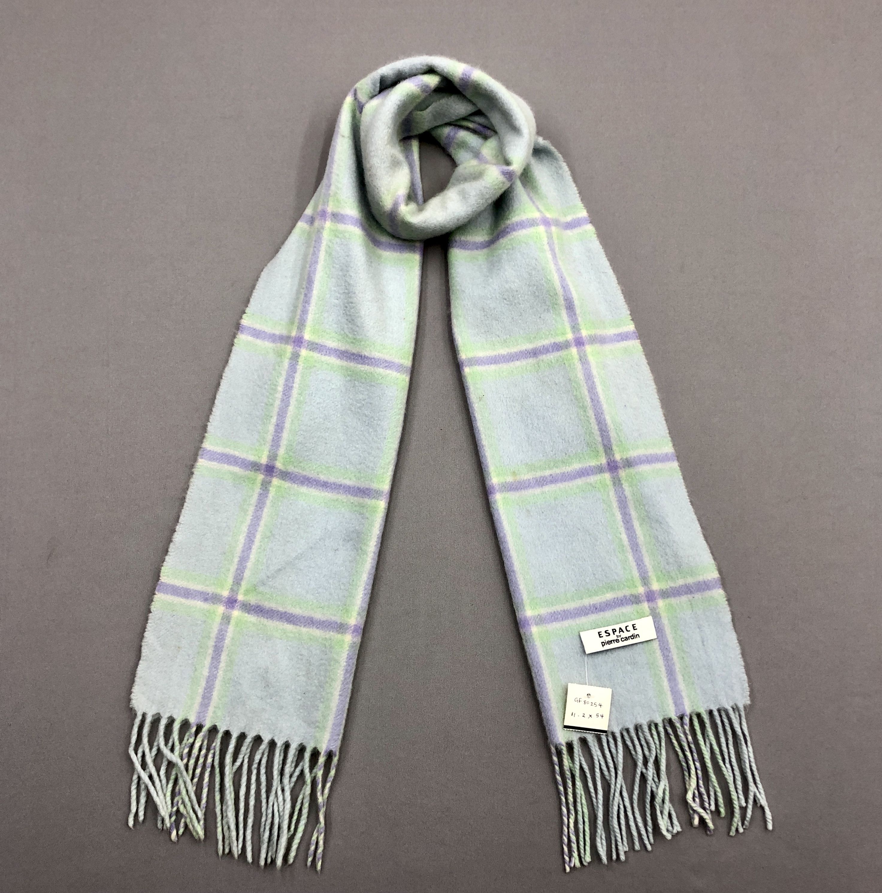 Pierre Cardin Vintage Pierre Cardin Scarf Muffler Wool Fringe Scarves Size ONE SIZE - 1 Thumbnail