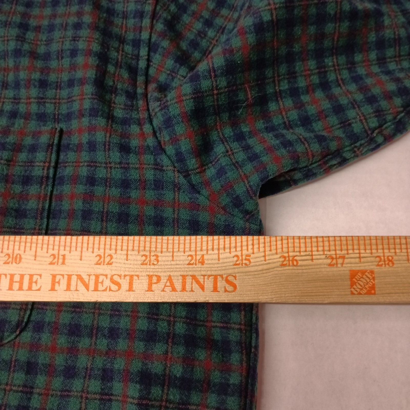 Pendleton Vin Pendleton Wool Flannel Check Plaid Green Blue Men's XL Size US XL / EU 56 / 4 - 6 Thumbnail