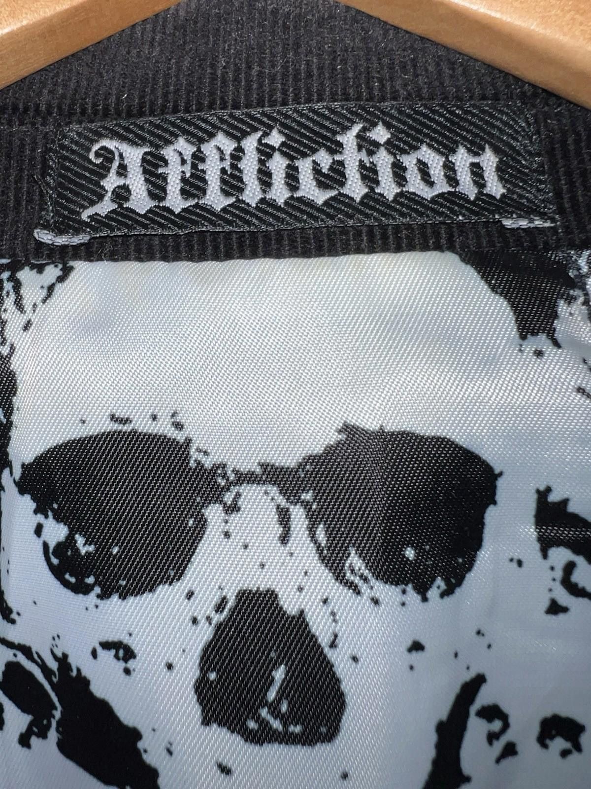 Affliction Affliction Black Corduroy Military Skull Blazer Mens Large Size US L / EU 52-54 / 3 - 8 Thumbnail