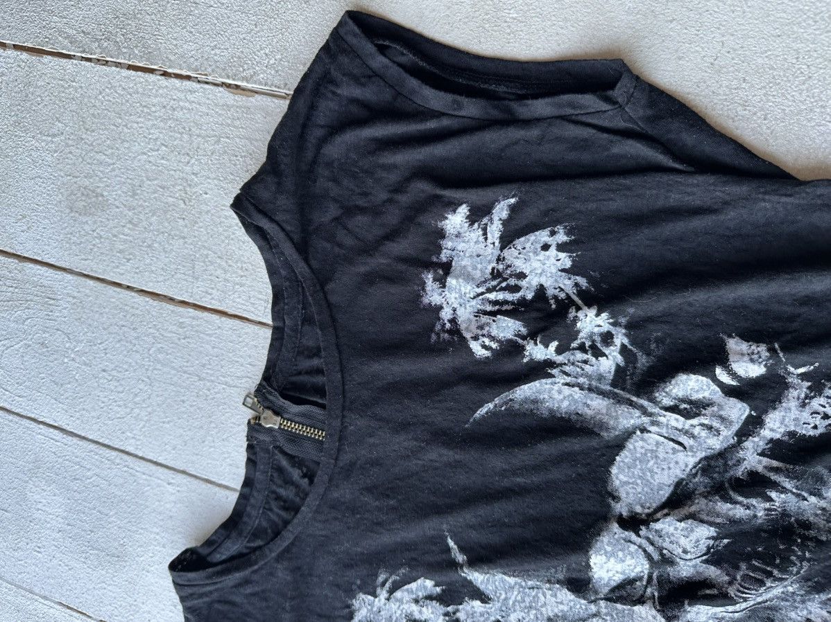 GOTHIC🚨 WOMEN TANK TOP SKULL BIG LOGO AVABT GARDE RARE