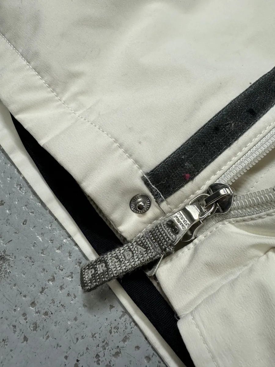 Prada AW2006 Prada Cream Beige White Utility Fur Hooded Jacket Size US L / EU 52-54 / 3 - 10 Thumbnail