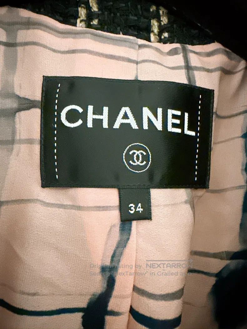 Chanel Chanel 21S Spring and Summer Fashion Plaid Tweed Jacket Size XXS / US 00 / IT 34 - 7 Thumbnail