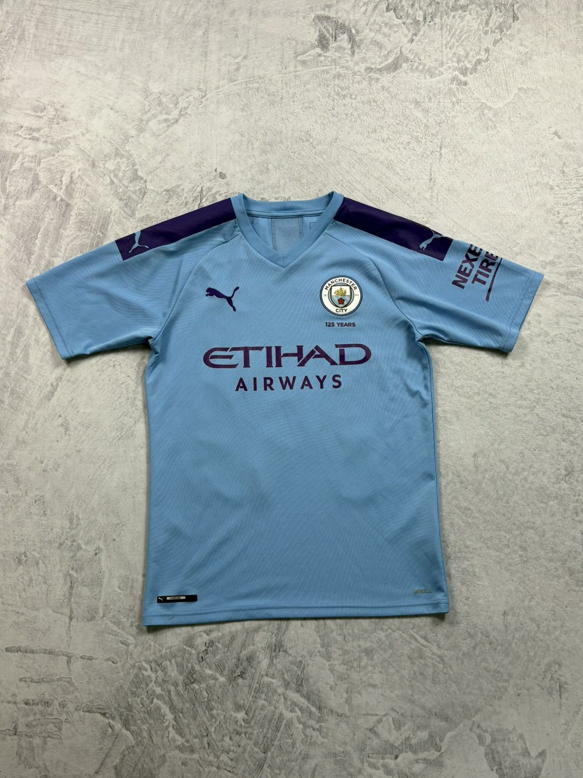 Puma × Vintage KUN AGUERO MANCHESTER CITY JERSEY PUMA PREMIER LEAGUE Size US S / EU 44-46 / 1 - 2 Thumbnail