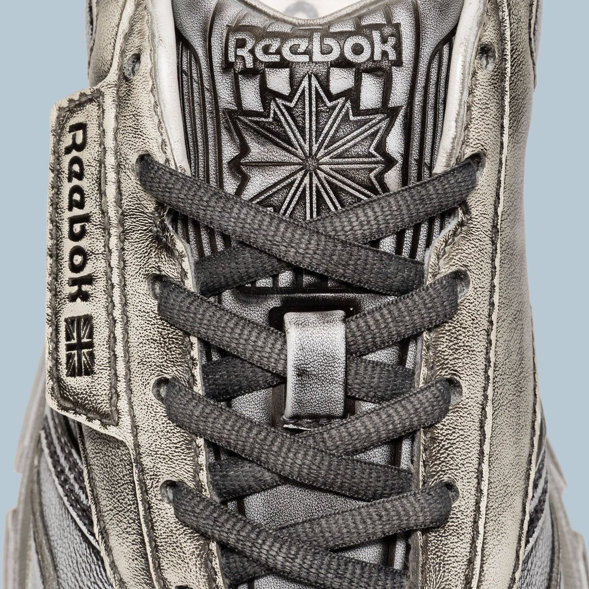 Reebok RMIA04CC99LEA0021000 REEBOK LTD CLASSiC LEATHER GRAVEL WASH Size US 10 / EU 43 - 4 Thumbnail