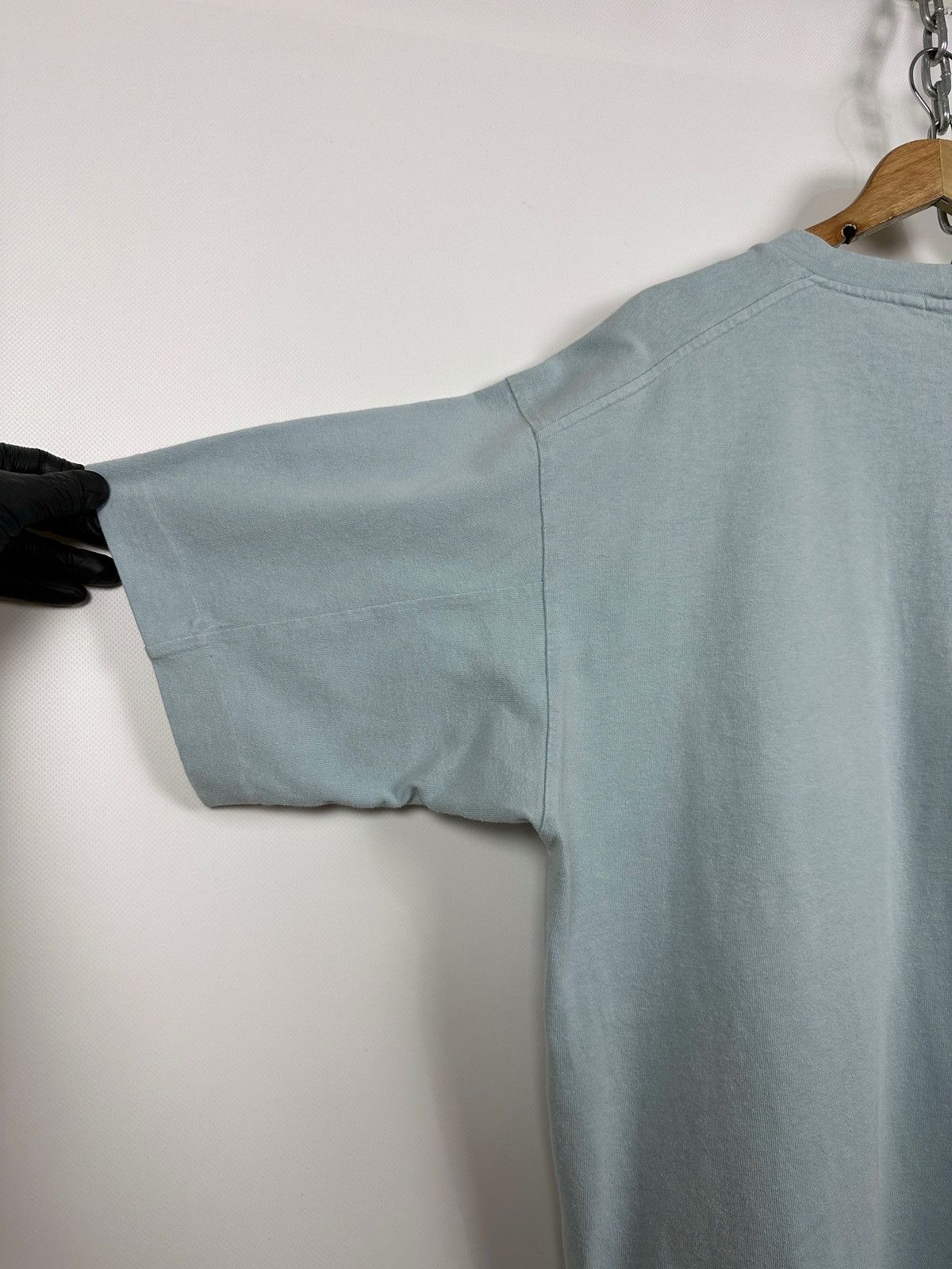 Stone Island 1997 Vintage Stone Island Archive Pocket Blue T-Shirt Size US XXL / EU 58 / 5 - 14 Thumbnail
