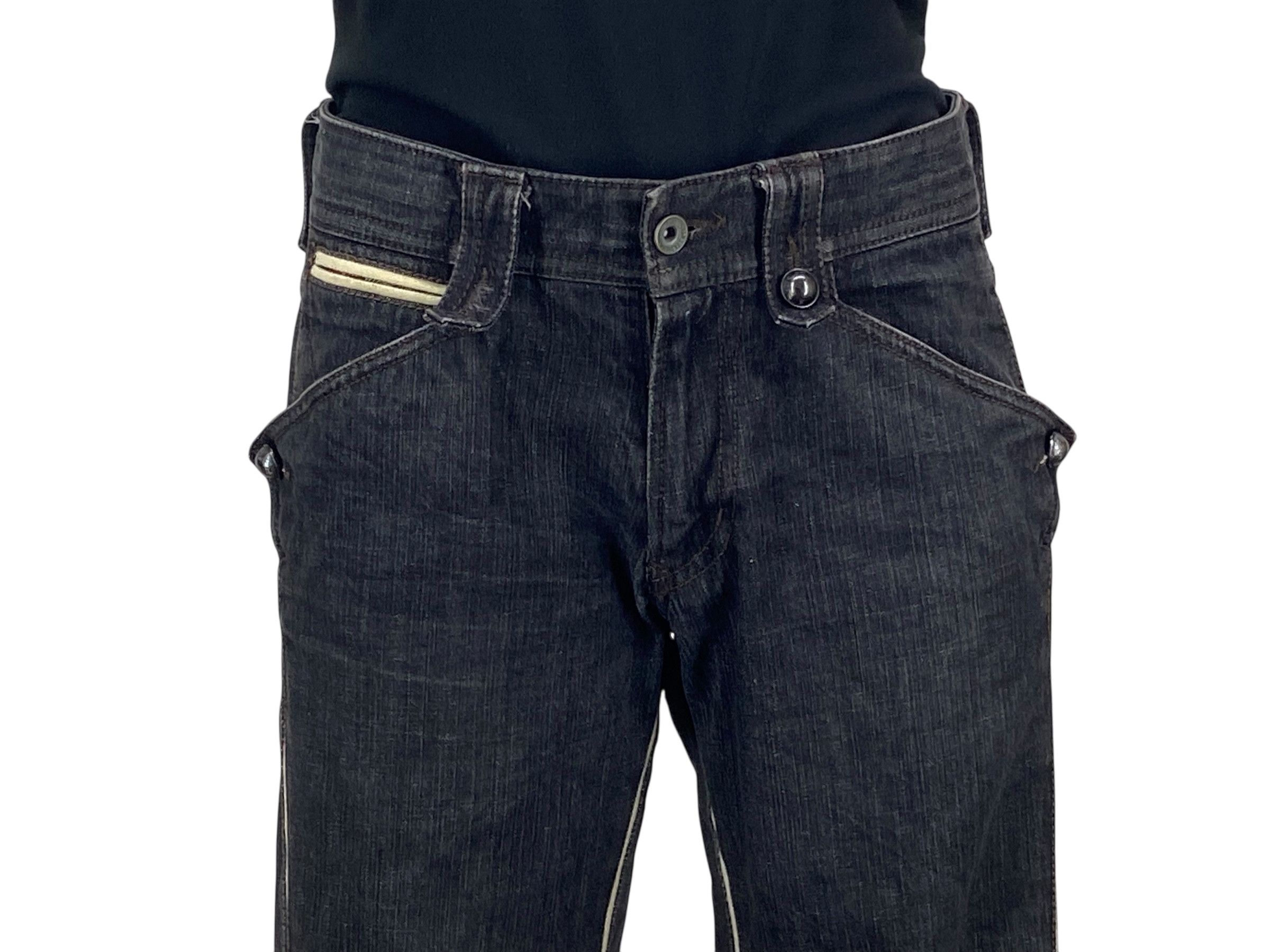 Japanese Brand Nicole Club For Men Pants Flare Pants Size US 29 - 2 Thumbnail
