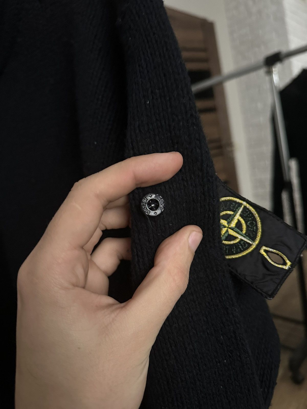 Stone Island AW 1998 Stone Island Turtleneck Knit Sweater Wool Vintage Size US L / EU 52-54 / 3 - 9 Thumbnail