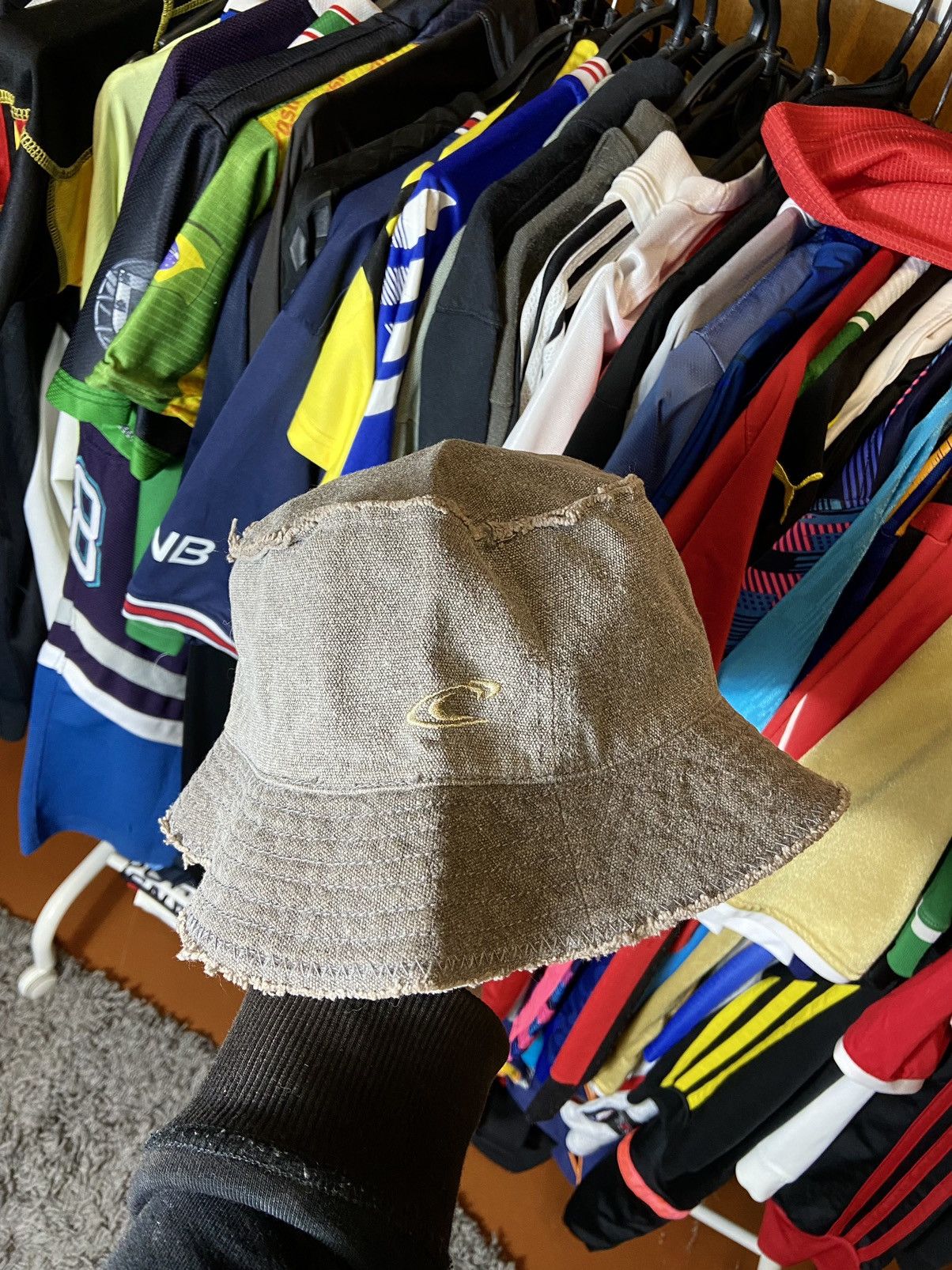 O'Neill × Vintage ONEILL VINTAGE 90s PANAMA HAT HAWAIIAN SURFING STYLE Size ONE SIZE - 1 Thumbnail