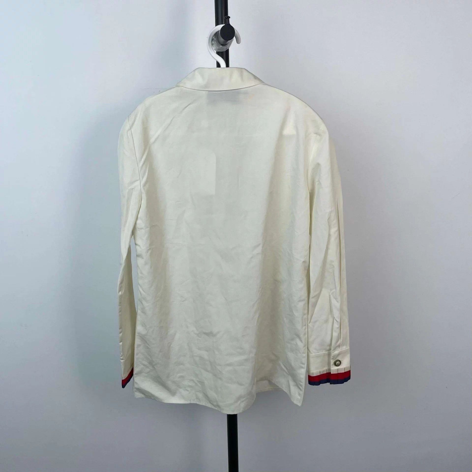 Gucci Women's Shirt Bow Crystal Button 40