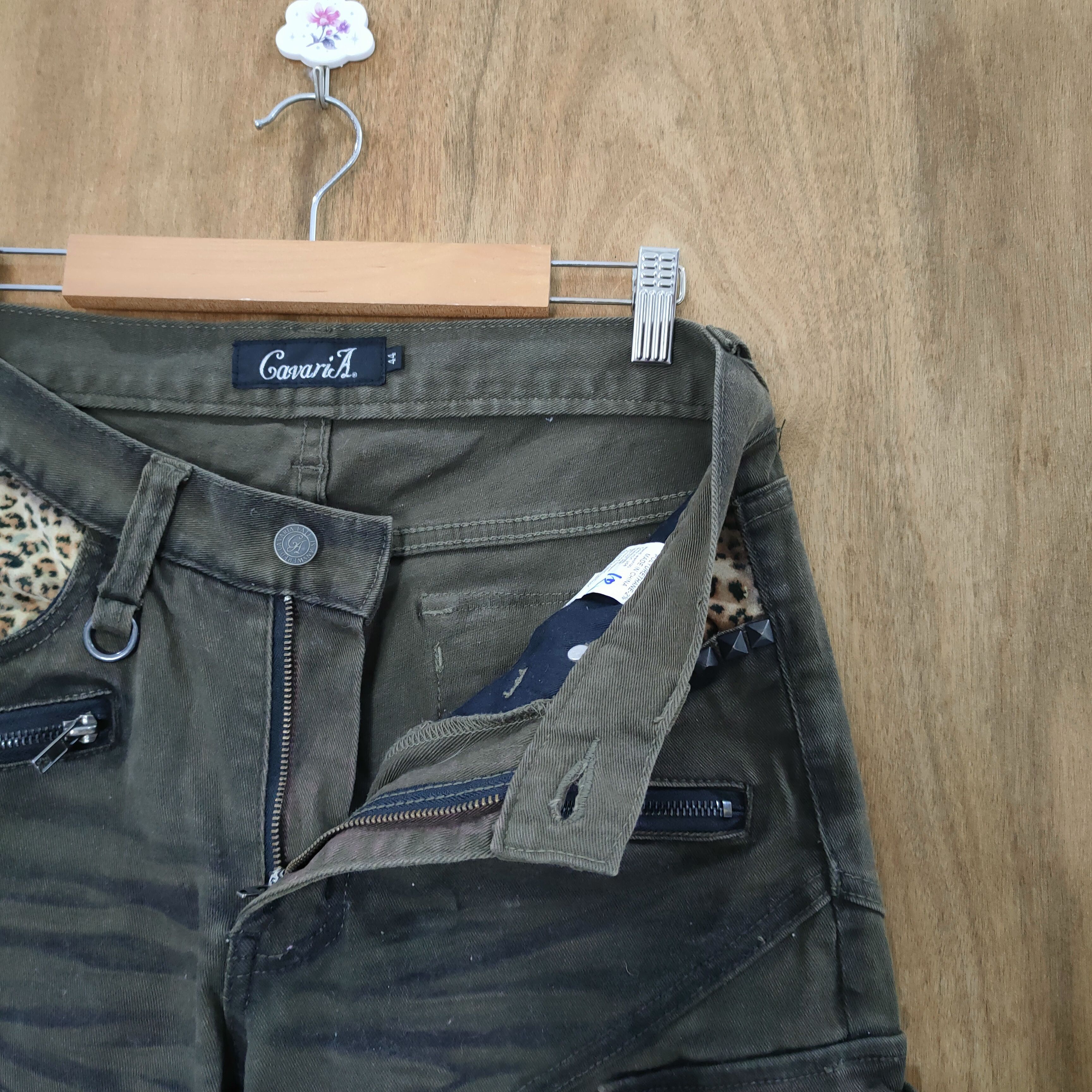 Japanese Brand VINTAGE CAVARI A TIGER ART CARGO PANTS Size US 30 / EU 46 - 13 Thumbnail
