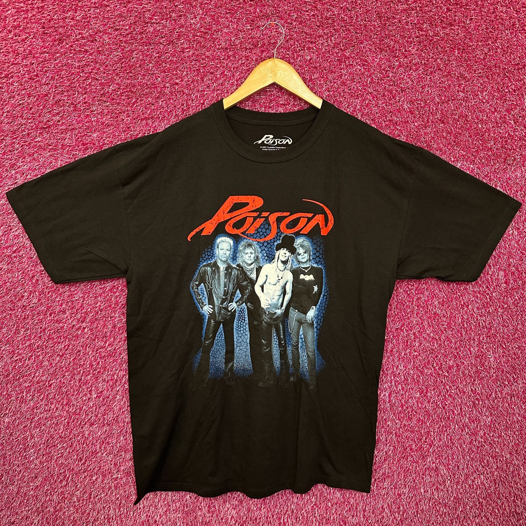 Other Poison Power to the People Poster Heavy Metal Band Tee XL Size US XL / EU 56 / 4 - 1 Thumbnail