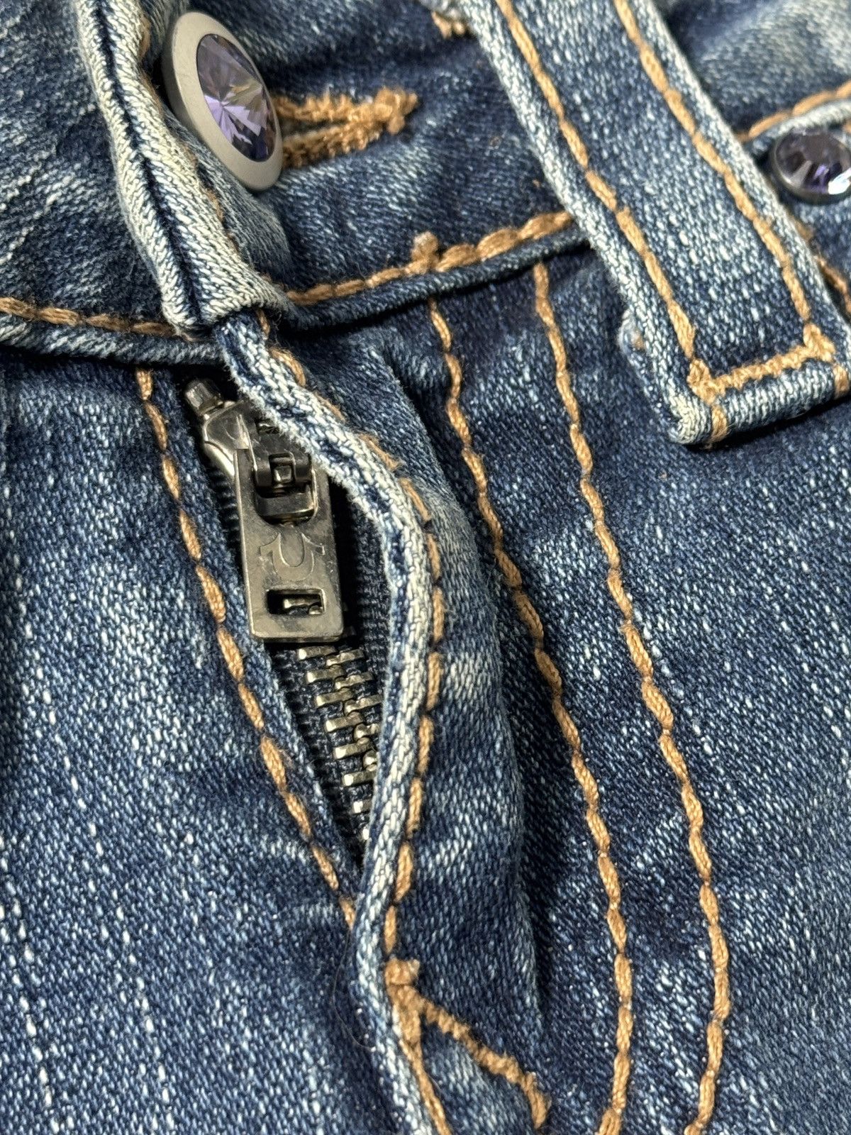 True Religion VINTAGE TRUE RELIGION 2000s JEANS Size 28" / US 6 / IT 42 - 9 Thumbnail