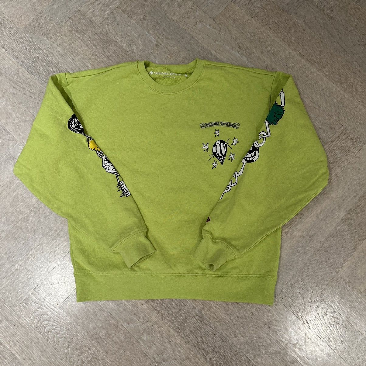Chrome Hearts Chrome Hearts Matty Boy link crewneck Size US S / EU 44-46 / 1 - 2 Thumbnail