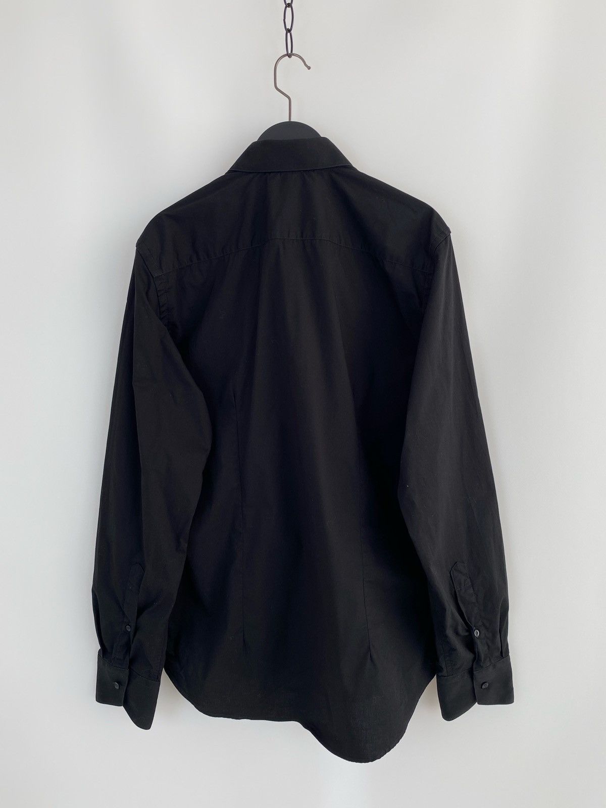 Just Cavalli Just Cavalli L/S Black Shirt Size US M / EU 48-50 / 2 - 7 Thumbnail