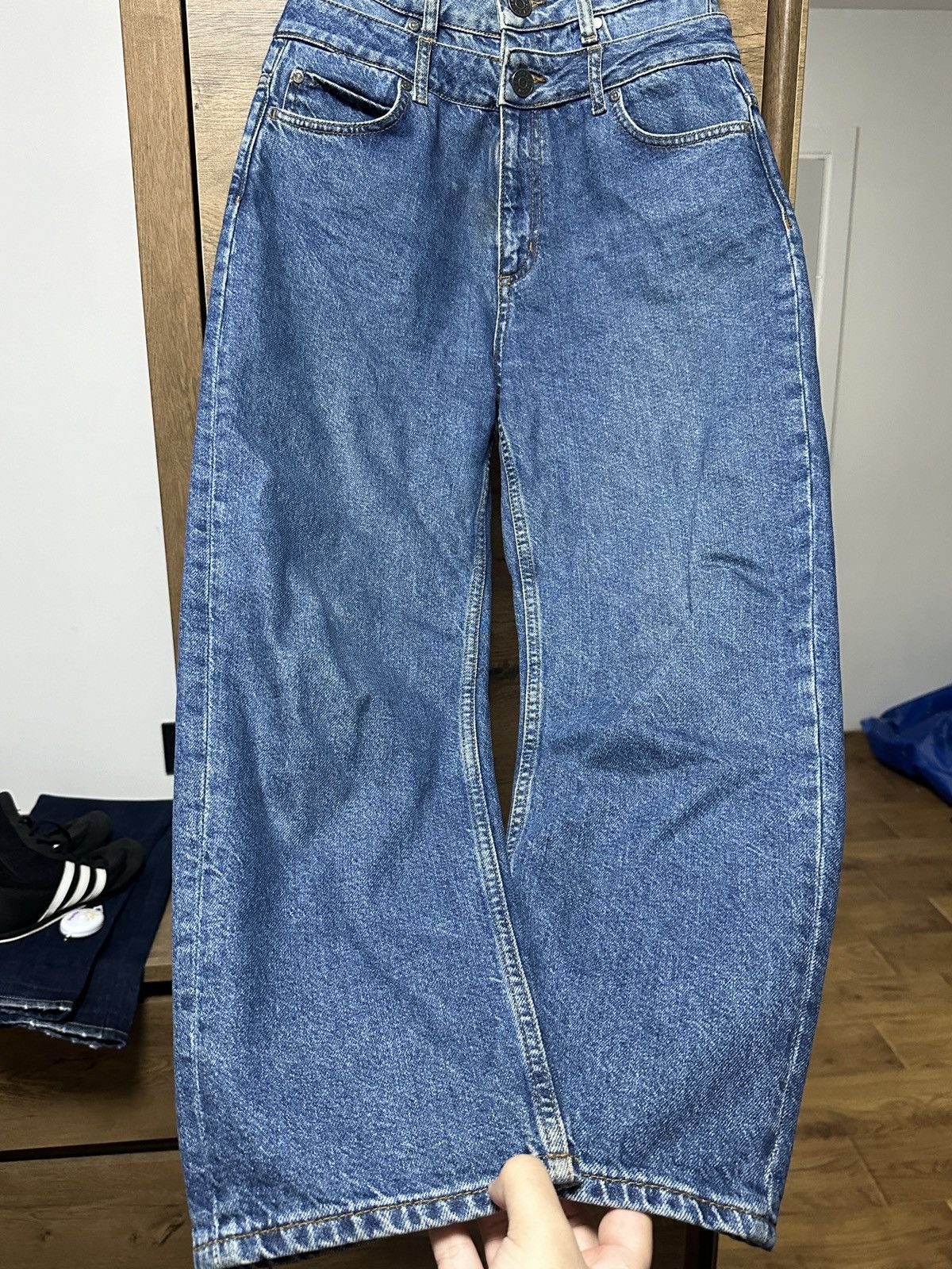 Sandro RARE! Sandro Double Waist Denim Pants Women’s Size S Size 26" / US 2 / IT 38 - 10 Thumbnail