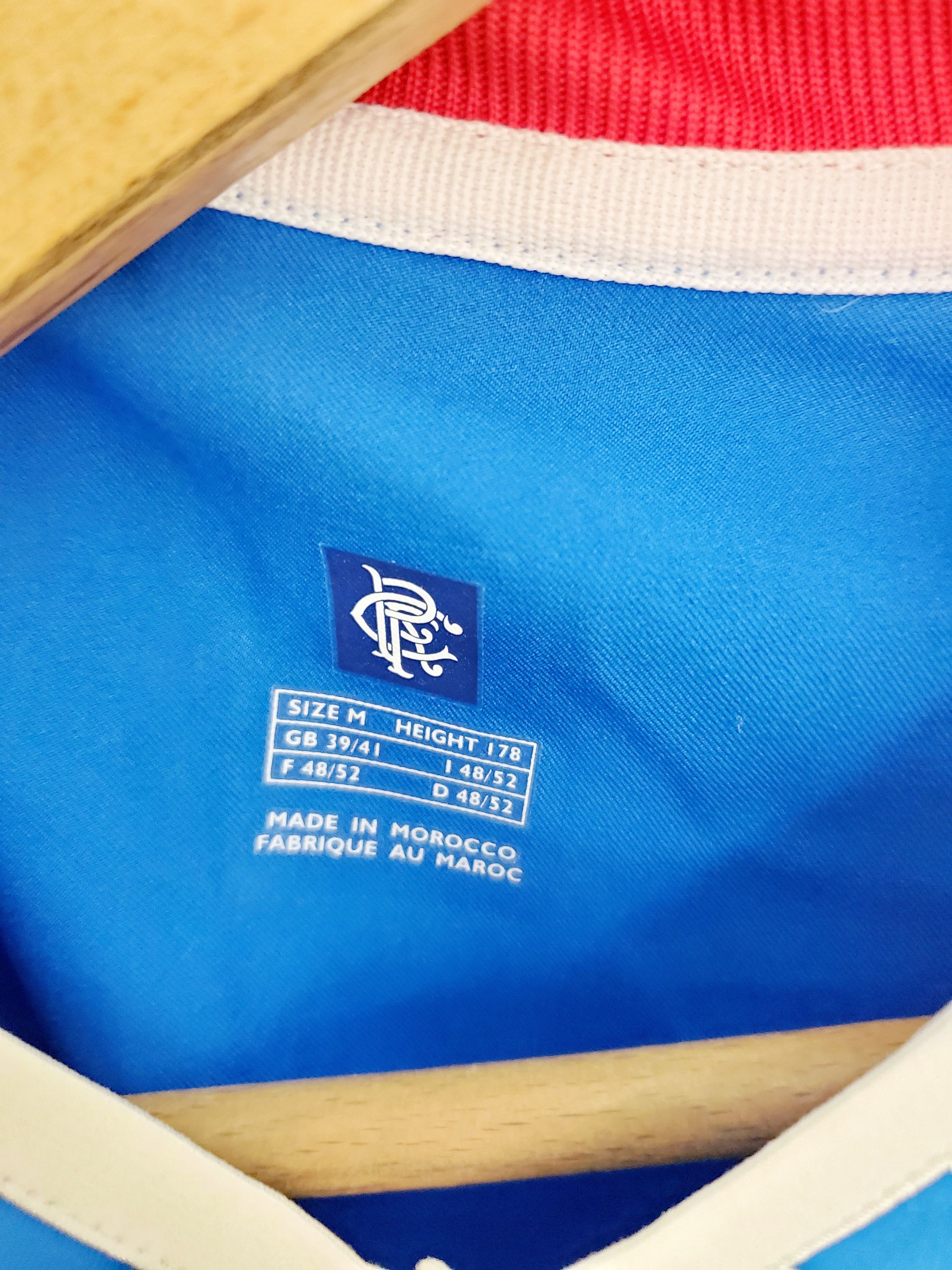 Diadora Diadora Glasgow Rangers FC 2003 2004 Home Soccer Jersey M Size US M / EU 48-50 / 2 - 3 Thumbnail