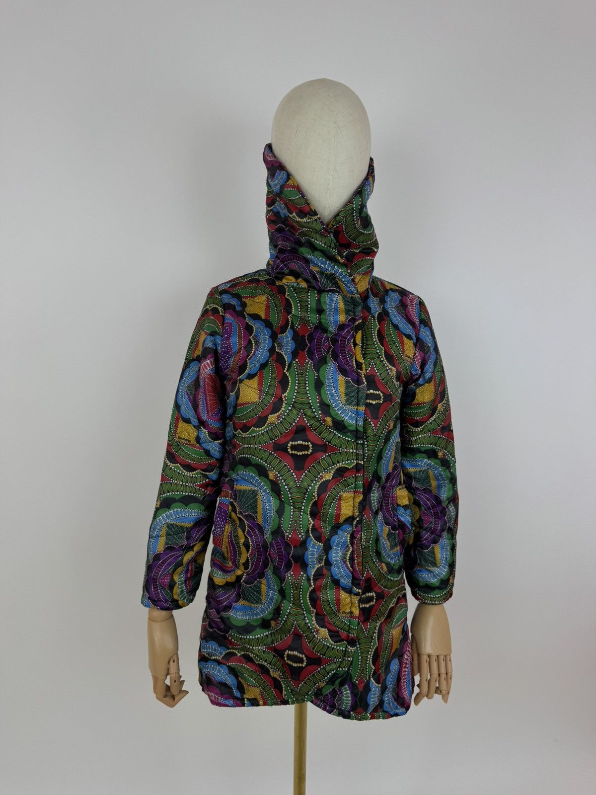Desigual Desigual Double Sided coat Floral Multicolour Womens 2XS Size XXS / US 00 / IT 34 - 1 Thumbnail