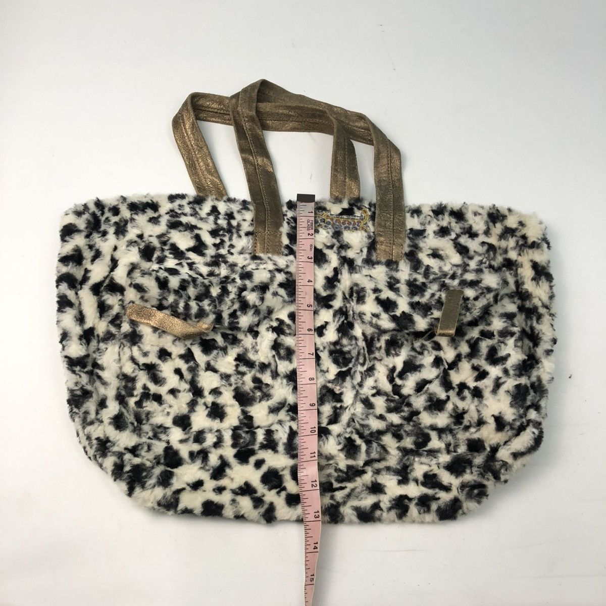 Tsumori Chisato ‼️YES‼️ TSUMORI CHISATO FAUX FUR LEOPARD CARRY TOTE BAG Size ONE SIZE - 8 Thumbnail
