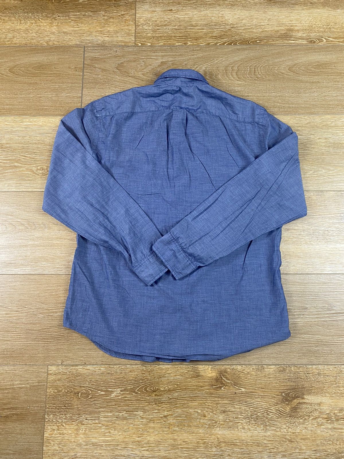 J.Crew Vintage 90s J.Crew Chambray Button Down Shirt Size US L / EU 52-54 / 3 - 5 Thumbnail