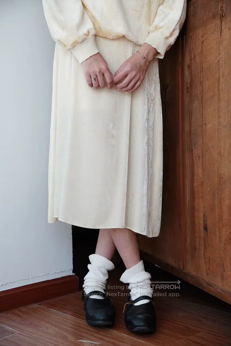 Comme des Garcons Comme Des Garcons Thin velvet dress during felting period Size M / US 6-8 / IT 42-44 - 5 Thumbnail