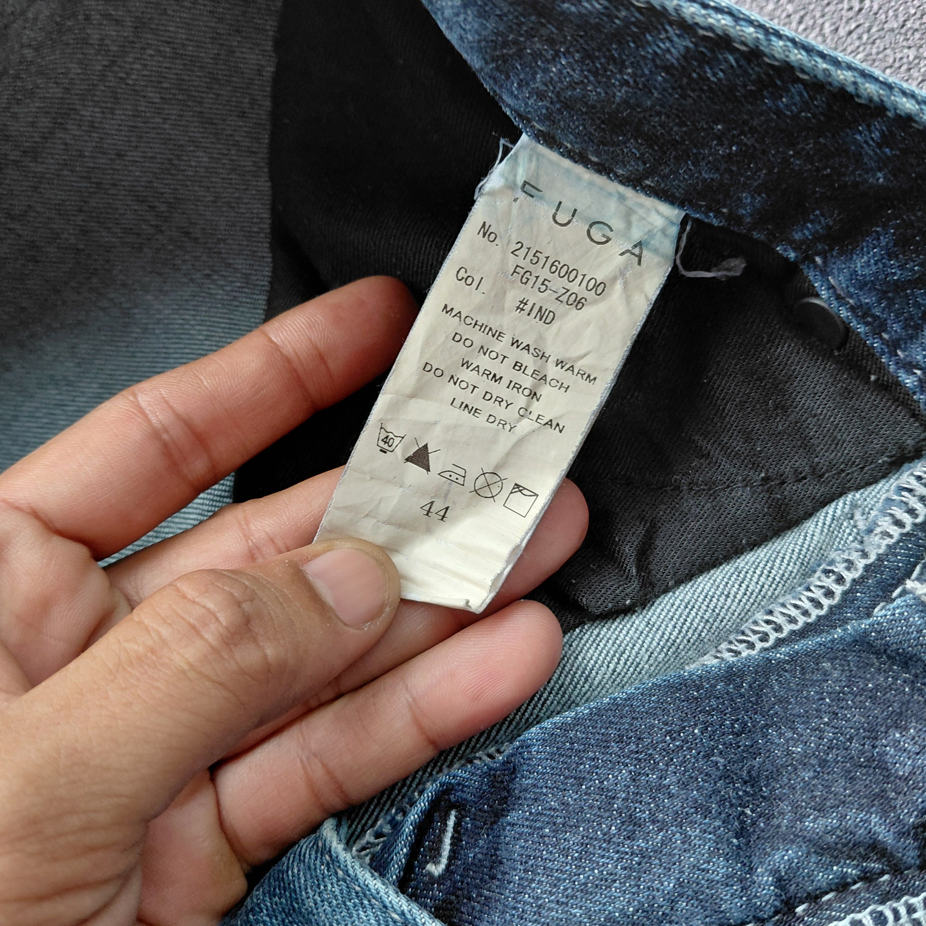 GOSTAR DE FUGA FUGA Duatressed Denin Pants Size US 30 / EU 46 - 6 Thumbnail