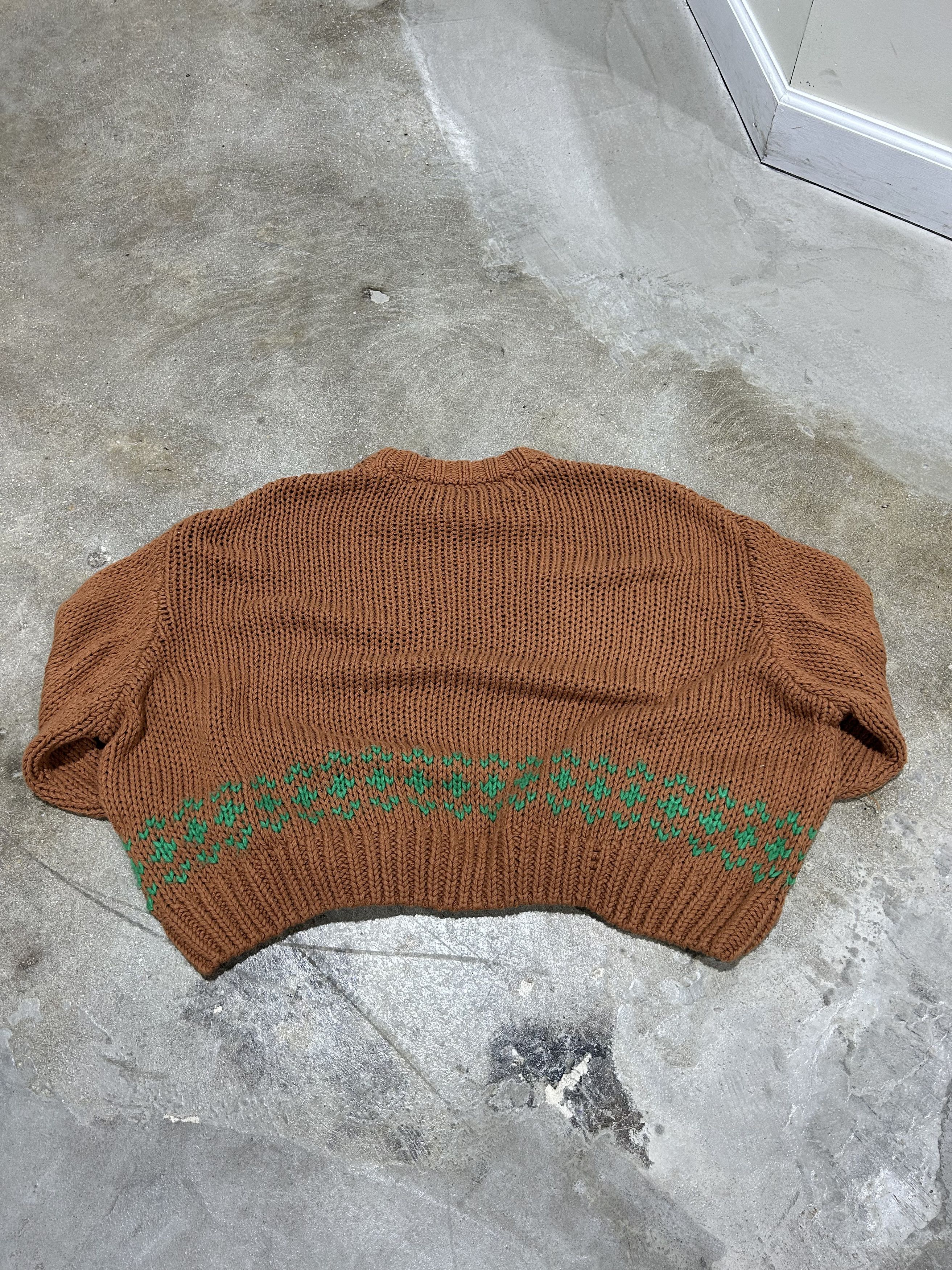 Raf Simons RAF Simons Oversized Disturbed Jacquard Sweater Size US S / EU 44-46 / 1 - 3 Thumbnail